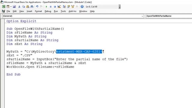 Open File with Partial Name | 2021 смотреть онлайн