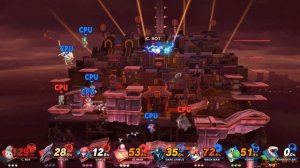 Super Smash Bros Ultimate (Nintendo SWITCH) 8 players Team Battle [Yuzu PC] [1440p 60fps/v]