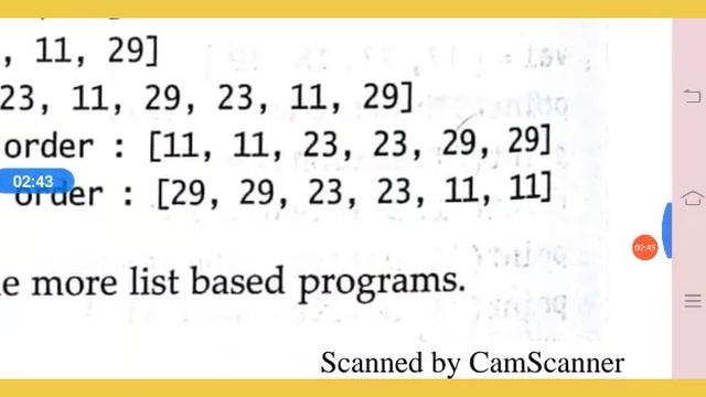 Python program to sort a List Class xi IP смотреть онлайн
