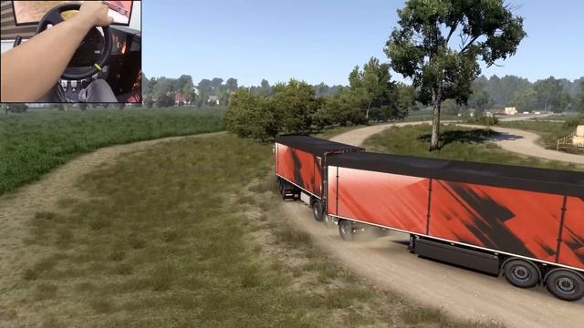 Euro Truck Simulator 2 v1.48 | Thrustmaster TX gameplay смотреть онлайн