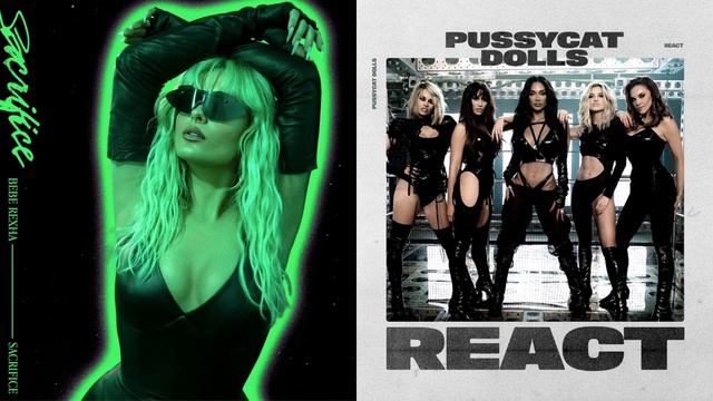 Bebe Rexha VS Pussycat Dolls - Sacrifice & React Mashup смотреть онлайн