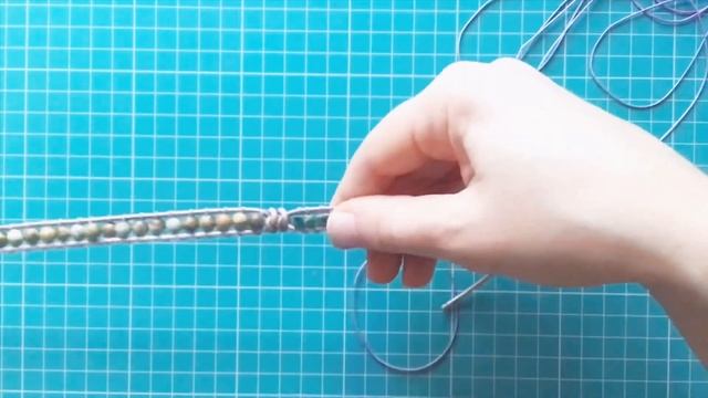 Браслет Чан Лу | Браслет из кожи своими руками | Браслет из бусин смотреть онлайн