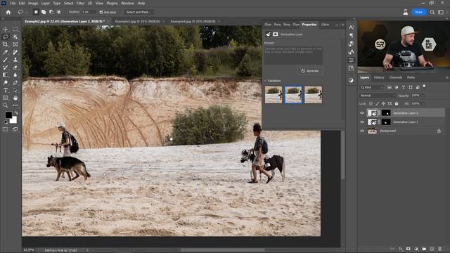 GENERATIVE FILL! Insane New AI Tool in Photoshop смотреть онлайн
