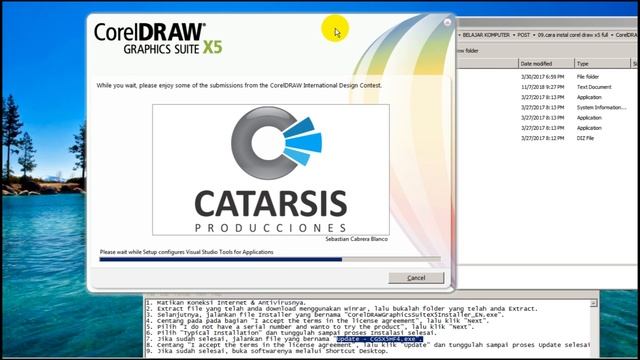 cara instal corel draw x5 full bersama BELAJAR KOMPUTER смотреть онлайн