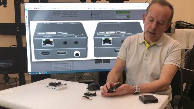 Приемники и передатчики HDMI сигнала по витой паре HDBaseT AV-BOX CE-EX20B и CE-EX60 || Av-box.ru