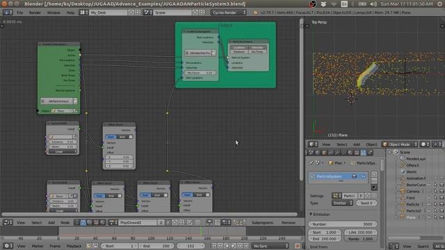 Node-Based Particles for Animation Nodes (AN) with Particle Output Node for Blender 2.79 смотреть онлайн