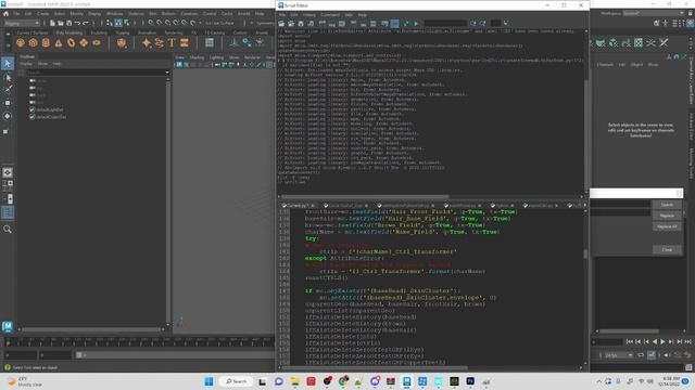 Debugging my Maya Python Code with ChatGPT смотреть онлайн