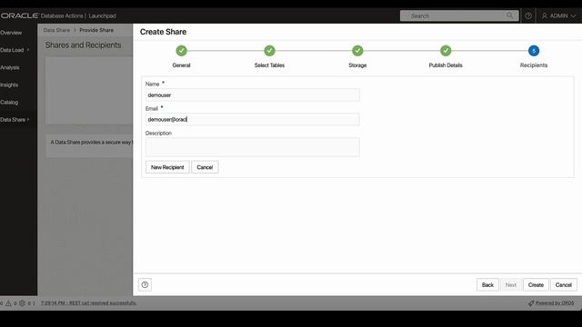 Share data with stakeholders using Oracle Autonomous Database смотреть онлайн