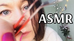 АСМР уберу шипы из твоего лица | Неразборчивый шепот | АСМР очищу твоё лицо пальцами и пинцетом |