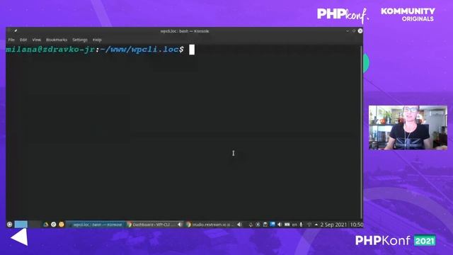 PHPKonf 2021 - Milana Cap: WordPress Through The Terminal смотреть онлайн