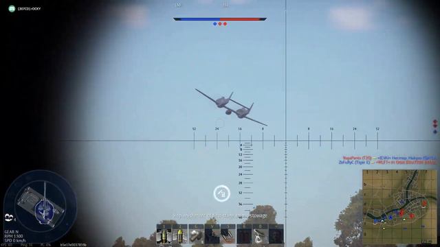Warthunder - Shooting a plane with the Ru 251 смотреть онлайн