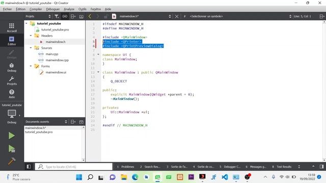 Créer des imprimés avec Qt (QPrinter) , HTML , CSS (Partie 1) | Qt (QPrinter), HTML , CSS (Part 1) смотреть онлайн