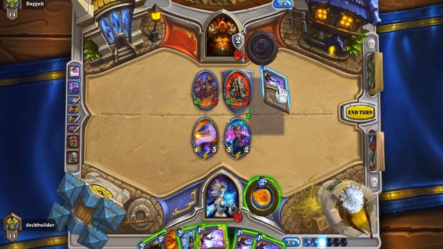 Hearthstone Ranked Standard Barnes Tempo Mage v Dragon Warrior смотреть онлайн
