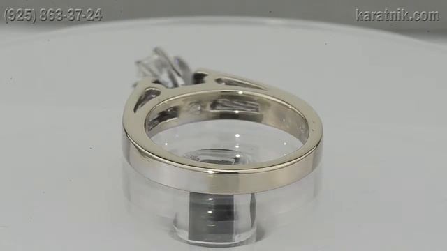 Золотое кольцо с бриллиантами 0.60 карат 750 золото смотреть онлайн