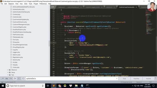 How to send an email from a custom module in Magento 2 смотреть онлайн