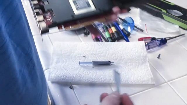 GTX 1080 TI / Cleaning and thermal paste after 4 years смотреть онлайн