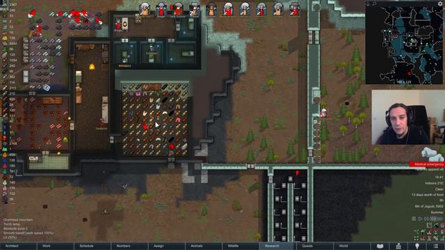 MORE TRAPS! - 16 - Rimworld Of Magic MEDIEVAL NECROMANCER смотреть онлайн