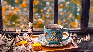 Relaxing Morning Spring Jazz ☕ Elegant Smooth Coffee Jazz Music and Bossa Nova Piano for Great Mood