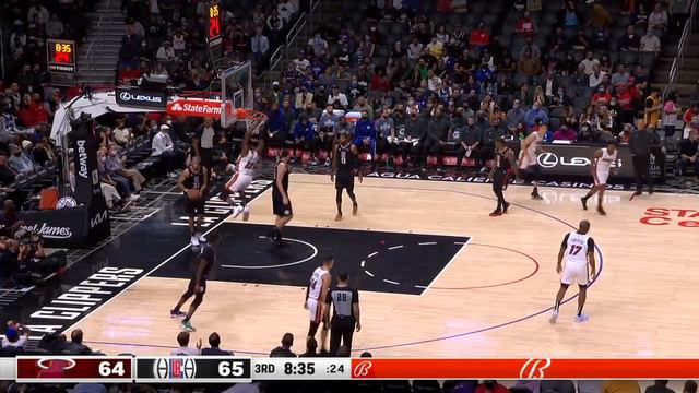 Game Recap: Clippers 112, Heat 109 смотреть онлайн