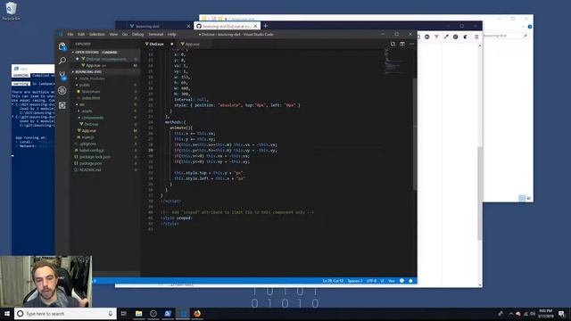 DIY Bouncing DVD Screen with VueJS смотреть онлайн