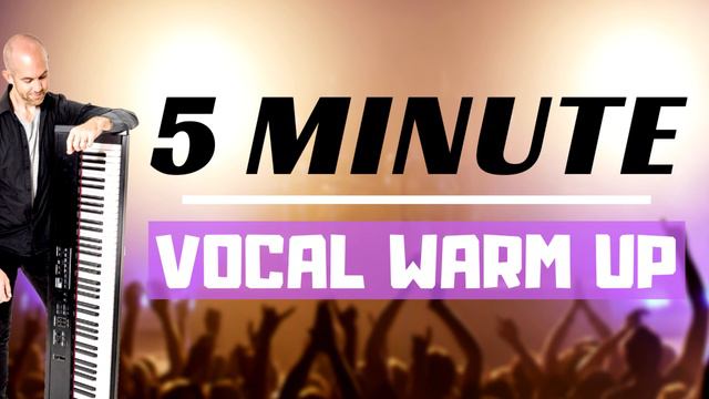 5 MINUTE VOCAL WARM UP: Vocal Exercises For Guys