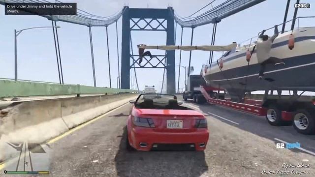 Michael's boat was stolen । Stolen Boat Yacht Mission । GTA V Episode #5 смотреть онлайн