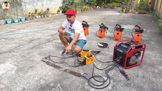 Kaya bang Paandarin ng 2 in 1 Generator & Welding machine yung Pressure Washer? смотреть онлайн