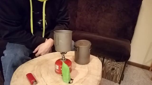 BRS 3000T Super Ultralight Stove смотреть онлайн