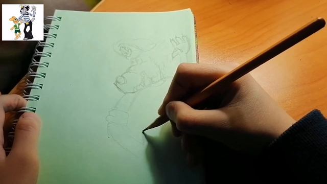 как нарисовать ну погоди зайца и волка (рисование мульт героев) смотреть онлайн