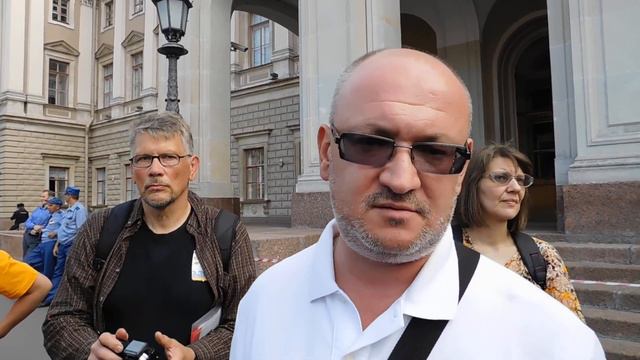 19 августа 2017 года годовщина ГКЧП. Пикет Елены Осиповой и Ольги Смирновой 2 часть смотреть онлайн