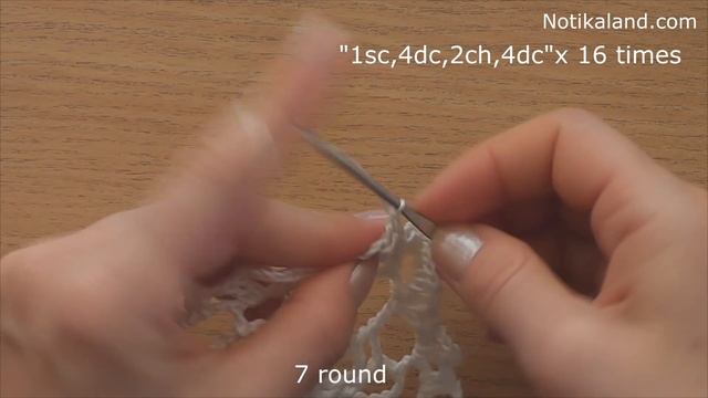 Crochet Doily Tutorial  How To Crochet Doily  6-8 Round Part 2