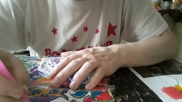 Сова . Алмазная мозайка 9 работа. И просто беседа смотреть онлайн