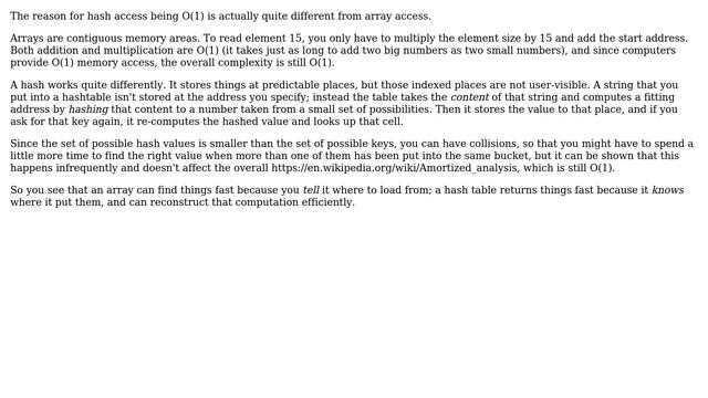 Software Engineering: How can the containsKey() method of a Java Hash Table be O(1)? смотреть онлайн