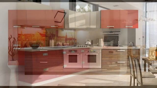 КРАСНАЯ КУХНЯ 50 идей кухни в красных тонах. Red Kitchen ideas. смотреть онлайн