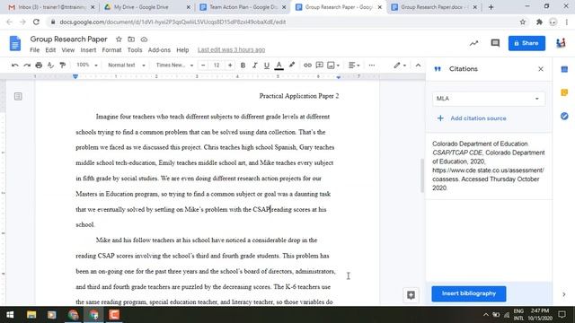 Easily add and manage citations in Google Docs смотреть онлайн
