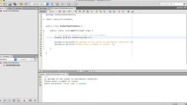 Beginning Java 1 - Inches To Centimeters смотреть онлайн