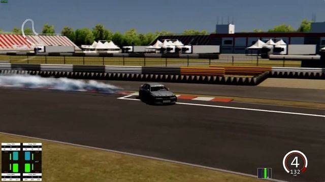 Assetto Corsa - Moscow Raceway drift training session смотреть онлайн