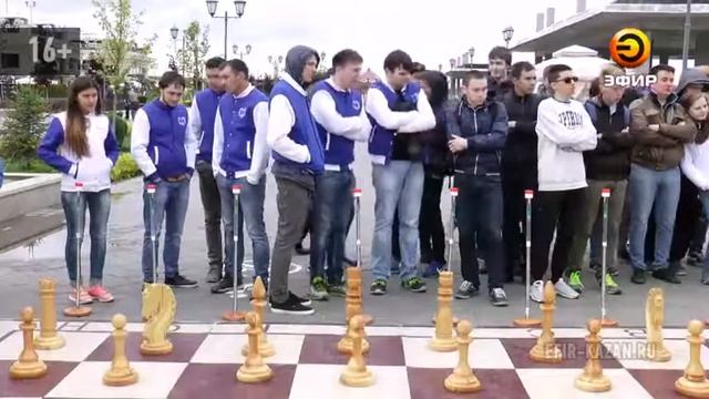 В Казани прошёл межвузовский трунир по чесболу смотреть онлайн