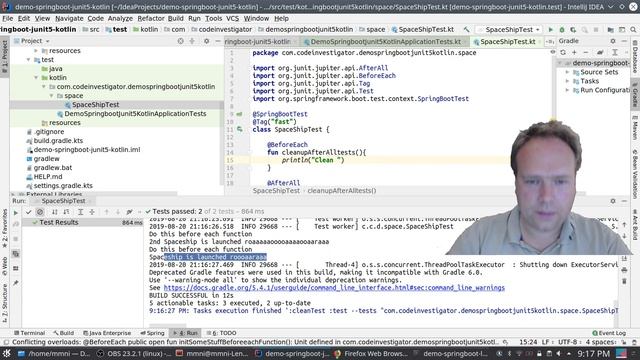 Spring Boot JUnit5 Kotlin смотреть онлайн