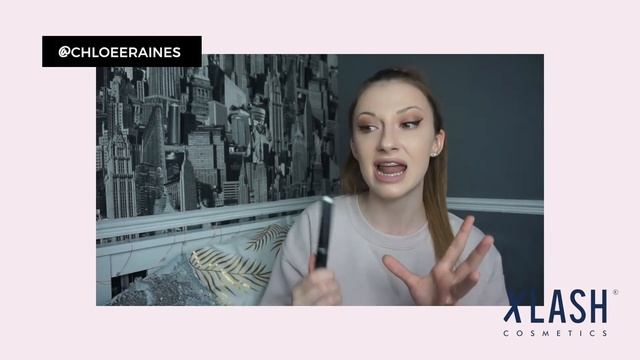 CHLOE RAINES Xlash Eyelash Serum Mascara смотреть онлайн
