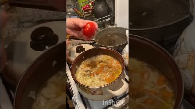 Щи сборные с грибами отличный рецепт. Томлёные как из русской печи!!!! смотреть онлайн