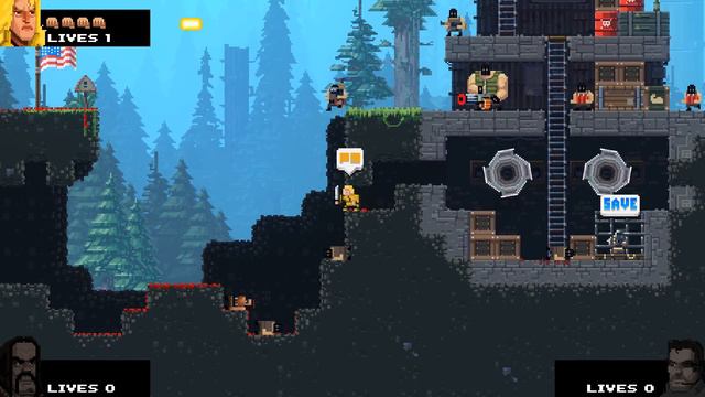 Broforce - Мочим новых боссов!
