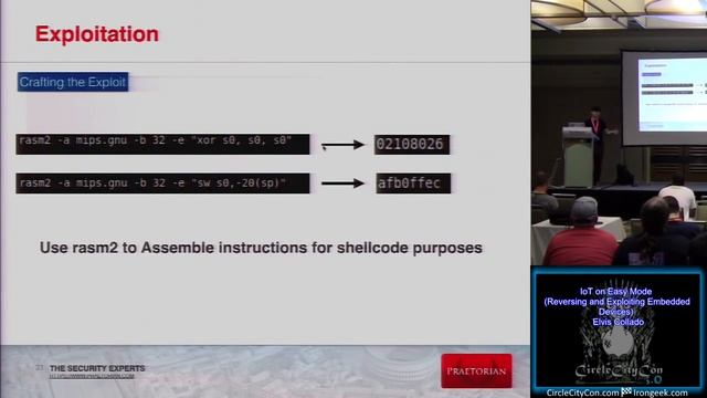 103 IoT on Easy Mode Reversing and Exploiting Embedded Devices Elvis Collado смотреть онлайн