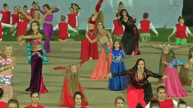 Восточные танцы - фестиваль "Сожскi Карагод 2018" Гомель смотреть онлайн