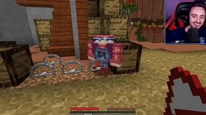 Майнкрафт Но с новым секретным оружием снайпер рекция на эдисен перец