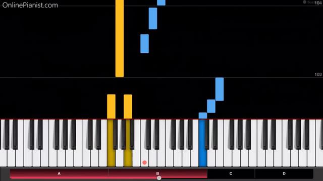 Married Life (Up soundtrack) - EASY Piano Tutorial - How to play Married Life on piano смотреть онлайн