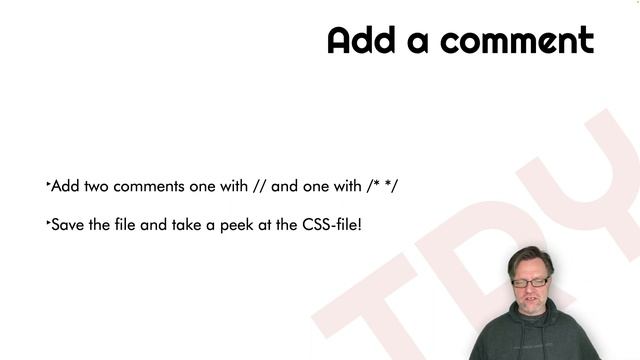 Sass and Less - Comments смотреть онлайн