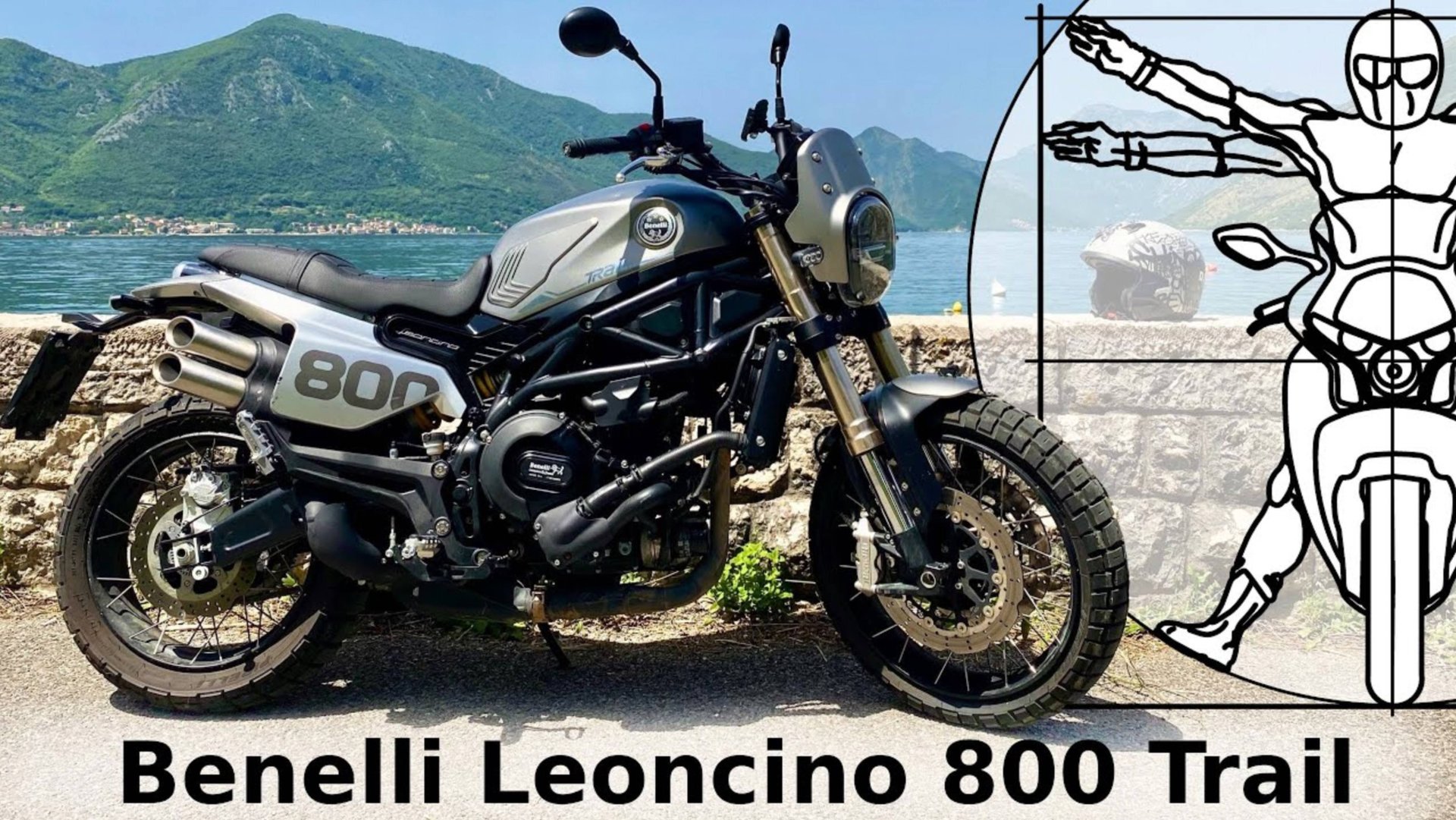 Обзор Benelli Leoncino 800 Trail: Федотов о настоящем итальянском скремблере смотреть онлайн