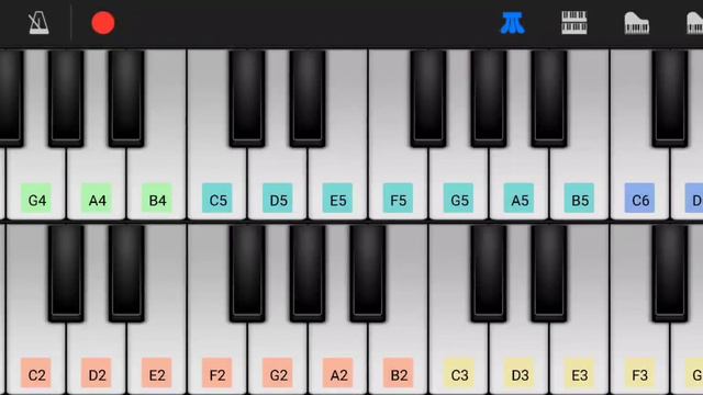 Giorno's Theme perfect piano app... смотреть онлайн