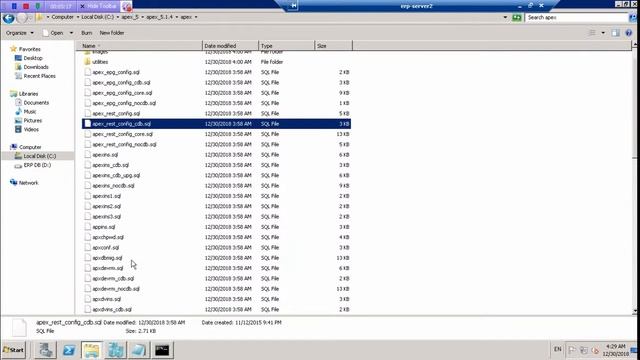 Oracle Apex : Oracle Apex 5.1.4 Installation on Oracle 11g R2 Enterprise Edition смотреть онлайн